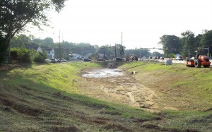 Storm Pond Construction 