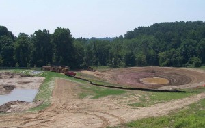 Multiple Storm Ponds for Complex Sites 