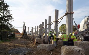 Rt 22 Sound Barrier and roadway improvements