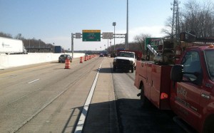 Toll Plaza Work 