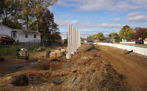 Rt 22 Sound Barrier and roadway improvements